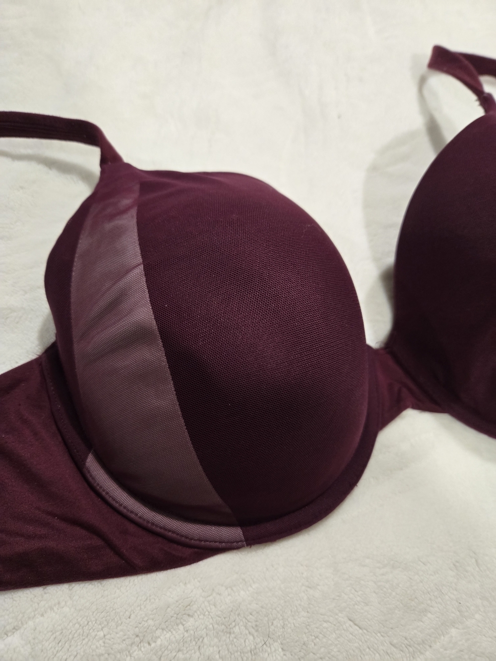 Victoria's Secret Padded Bra in Burgundy Plum